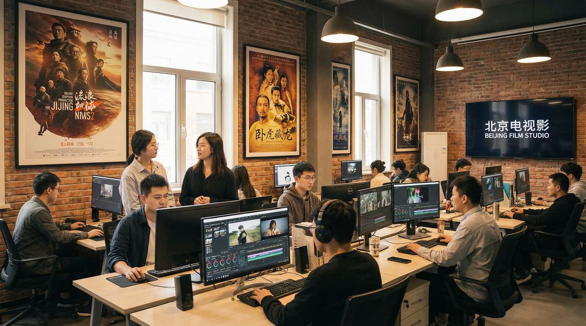 老虎菜传媒公司办公室